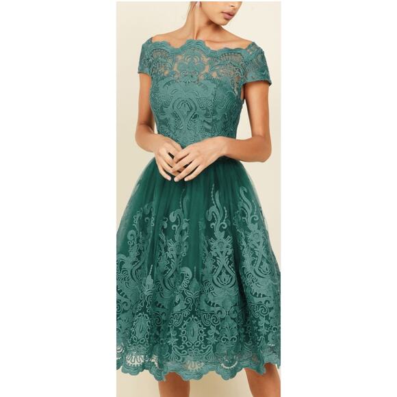 No Brand Dresses & Skirts - Teal Green Knee Length Sheath Cocktail Dress With Short Sleeves XS NEW